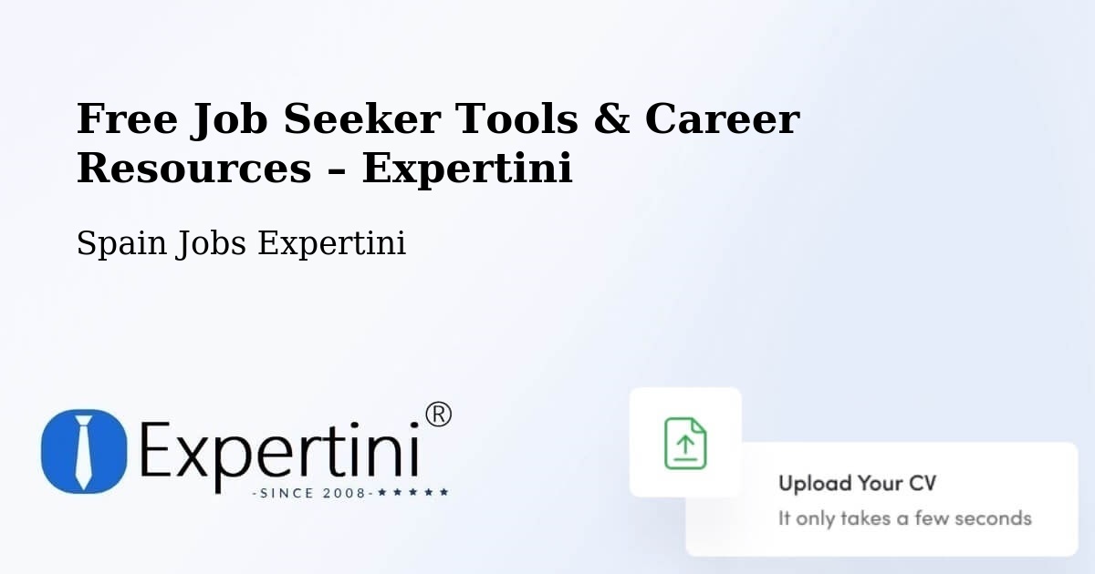 Free Job Seeker Tools & Career Resources – Alora - Alora, Spain Jobs Expertini