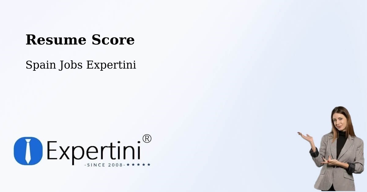 Resume Score & Job Description Match Tool – Alora - Spain Jobs Expertini